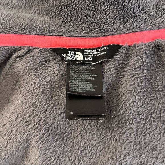 M The North Face Zip Up Fleece Jacket, Womens - Picture 8 of 9